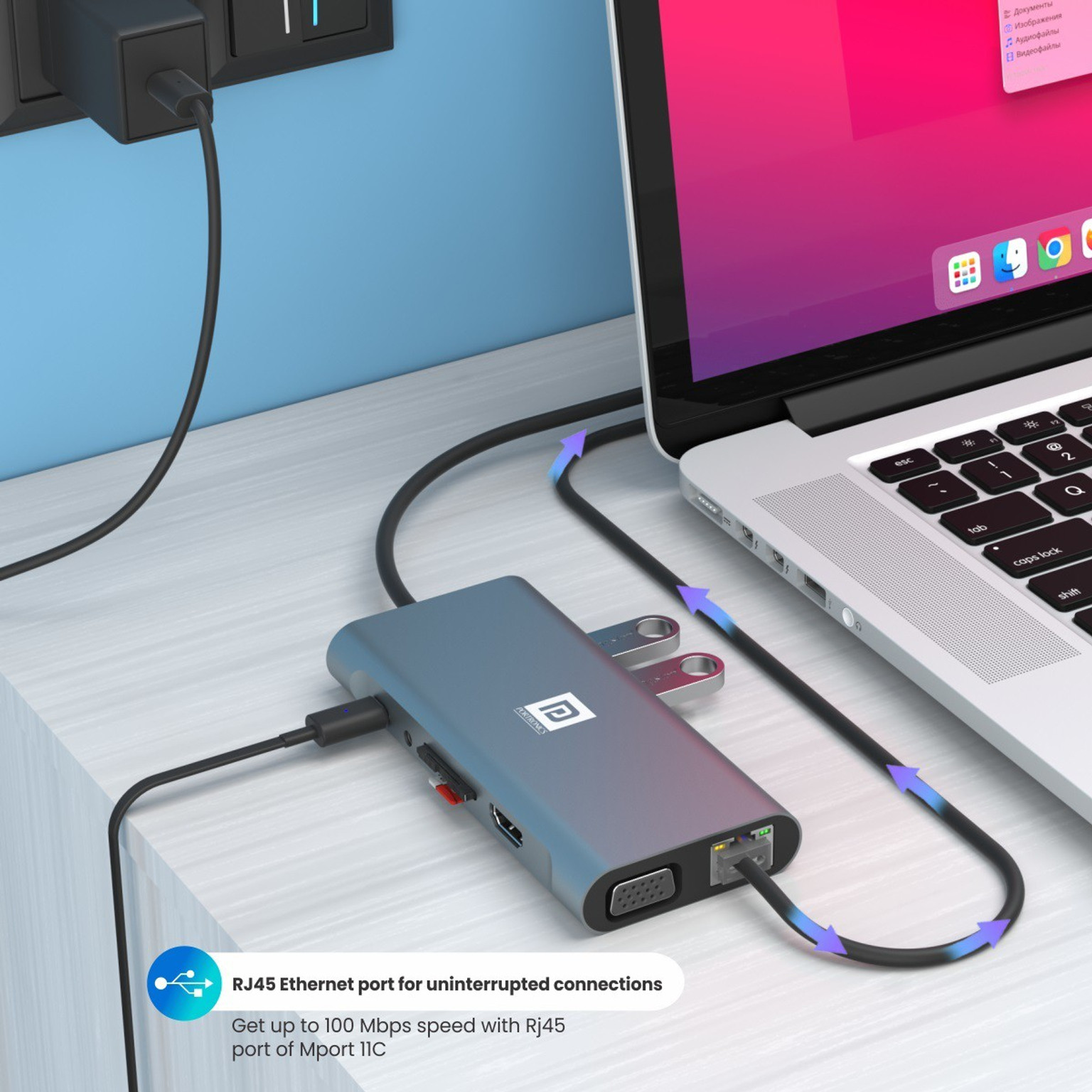 Portronics Mport 12-in-1 USB-C Hub image 2
