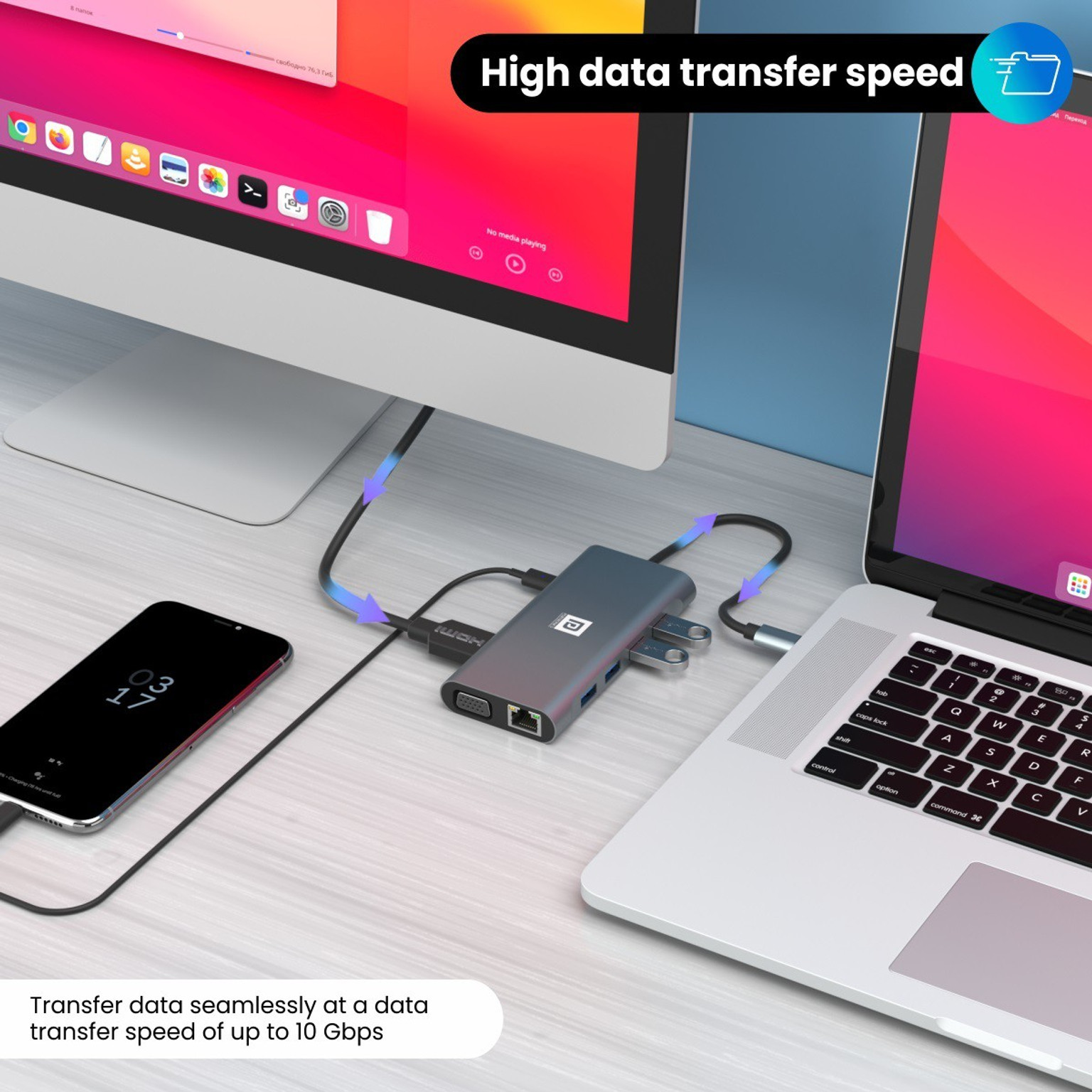 Portronics Mport 12-in-1 USB-C Hub image 4