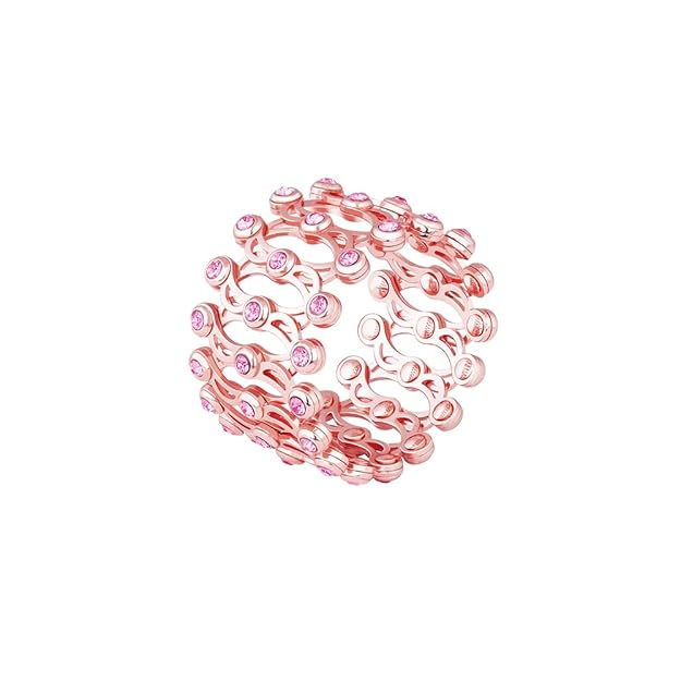 GIVA 925 Silver Zircon Studded Supple Ring Cum Bracelet | Gifts for Women and Girls | With Certificate of Authenticity and 925 Stamp | 6 Months Warranty* - Image 3